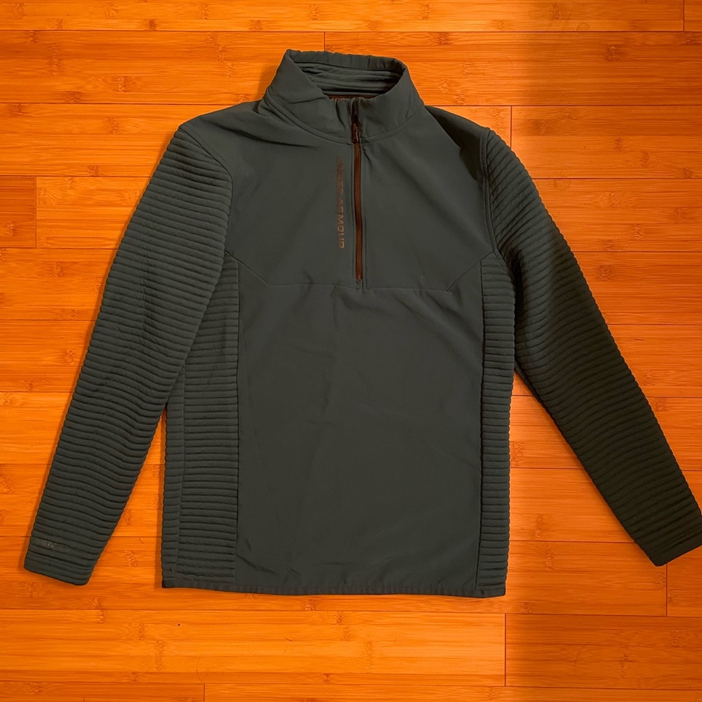 Under Armour Dark Green Half-Zip Jacket